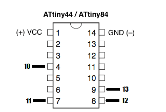 attiny44-arduino